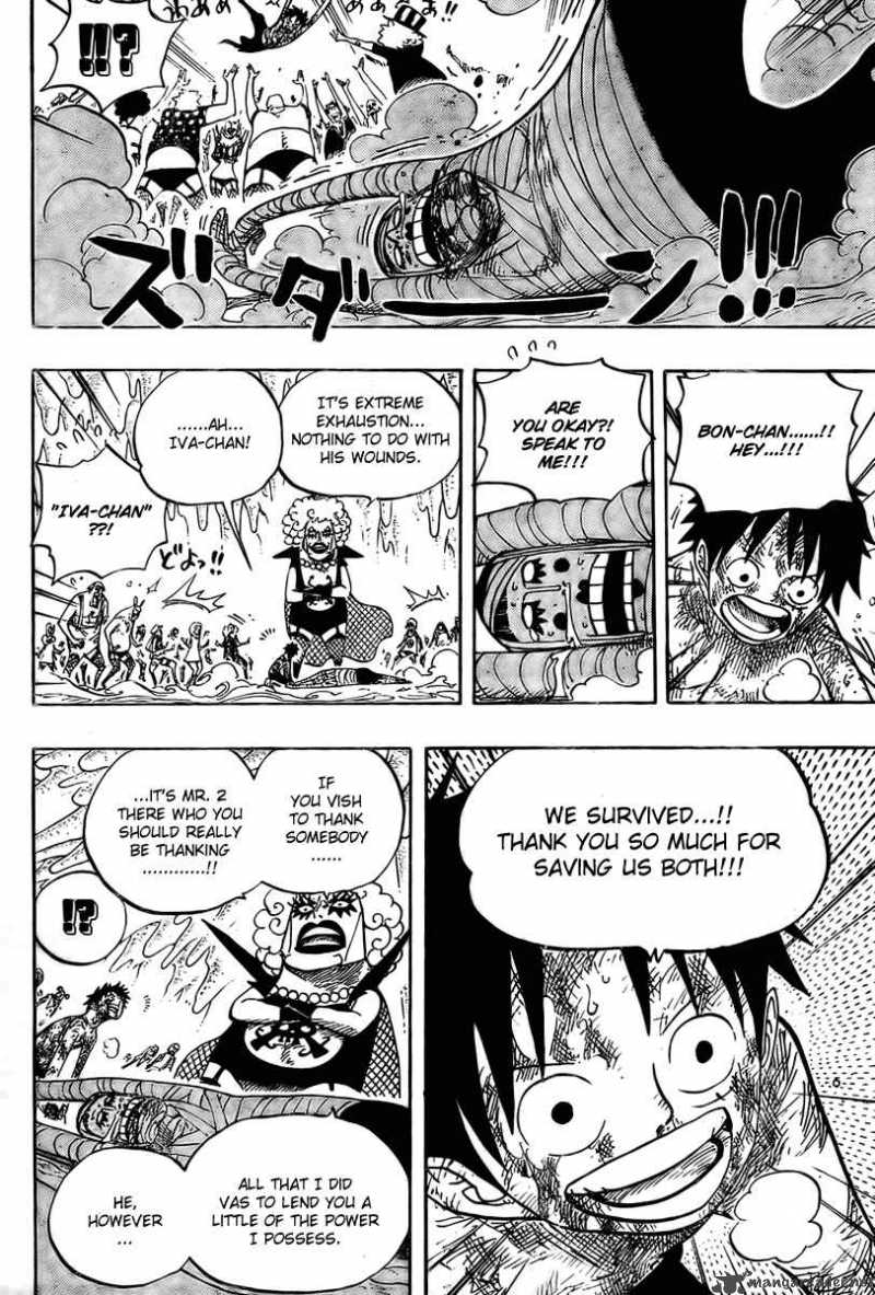One Piece Chapter 539 page 5 - Chapter 539: Emporio Tension Hormone