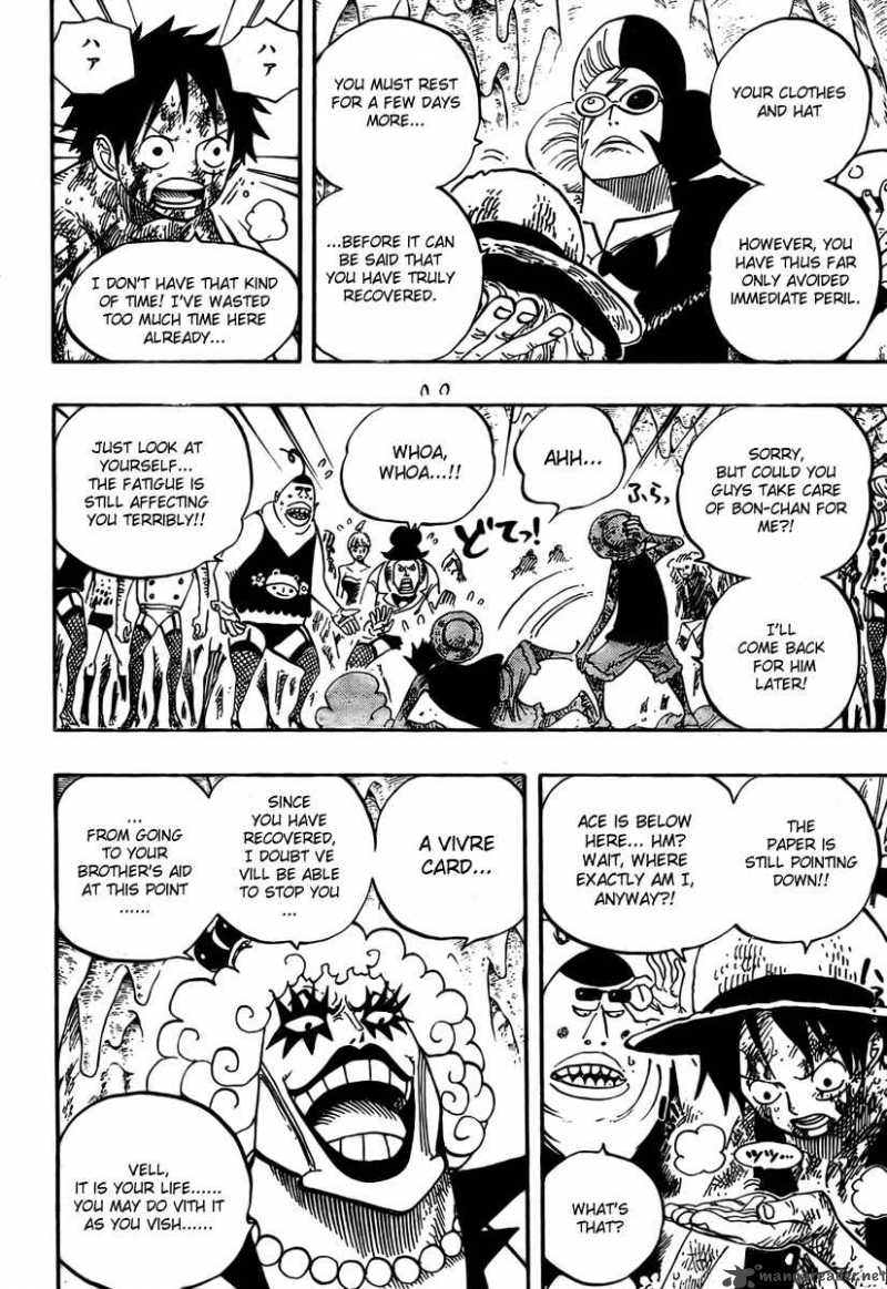 One Piece Chapter 539 page 7 - Chapter 539: Emporio Tension Hormone