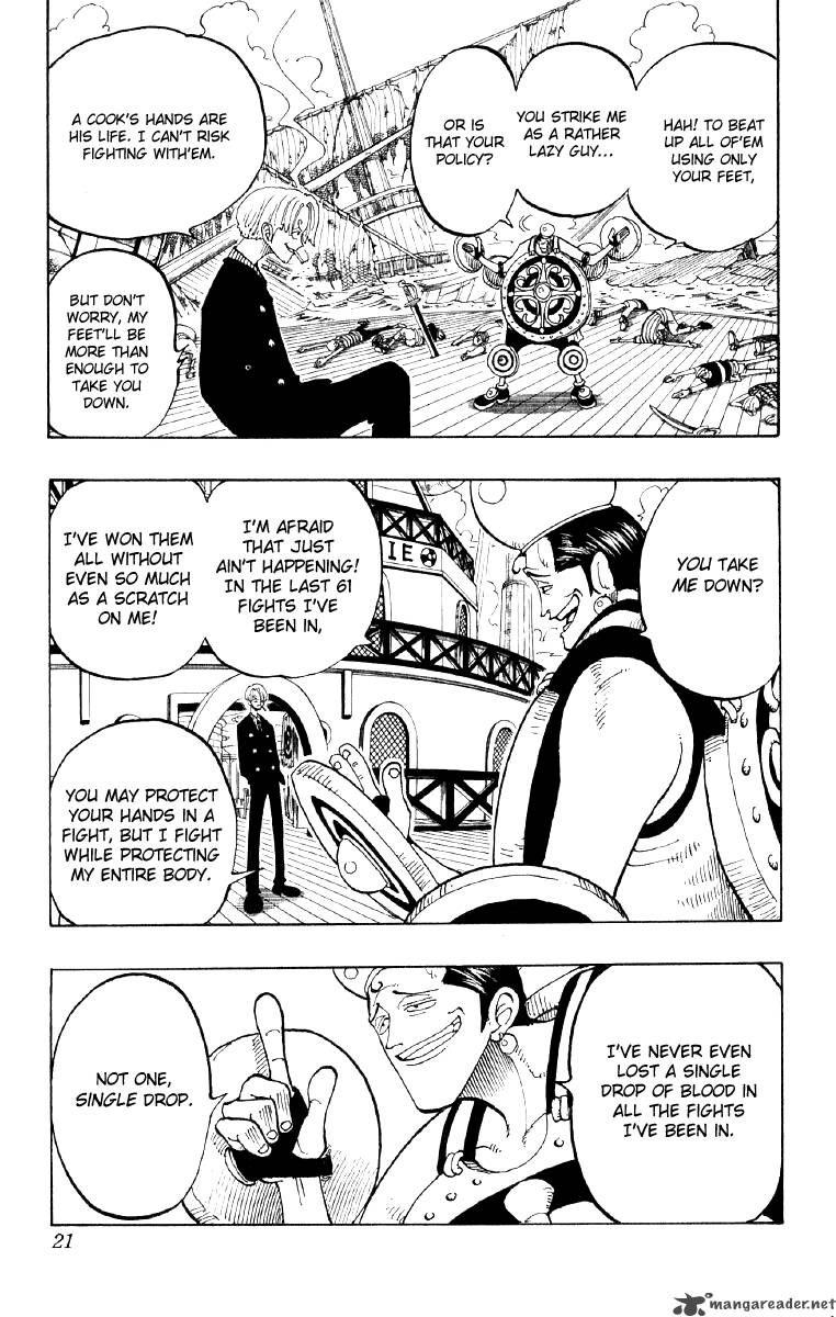One Piece Chapter 54 page 21 - Chapter 54: Pearl-san