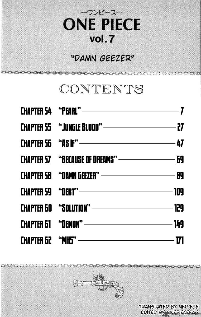One Piece Chapter 54 page 6 - Chapter 54: Pearl-san