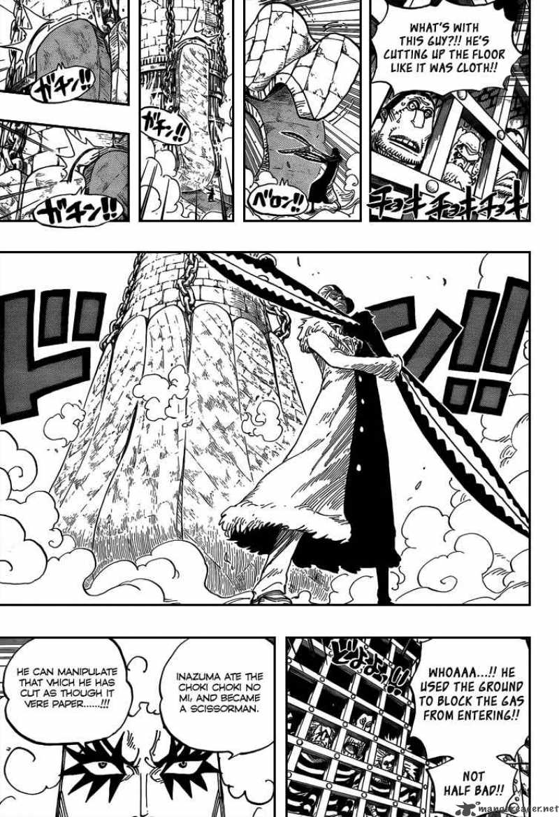 One Piece Chapter 540 page 10 - Chapter 540: Level 6 Eternal Hell