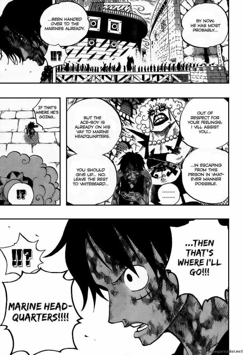 One Piece Chapter 540 page 12 - Chapter 540: Level 6 Eternal Hell