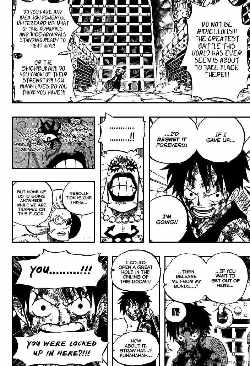 One Piece Chapter 540 page 13 - Chapter 540: Level 6 Eternal Hell