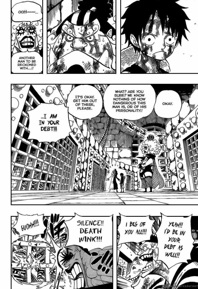 One Piece Chapter 540 page 17 - Chapter 540: Level 6 Eternal Hell