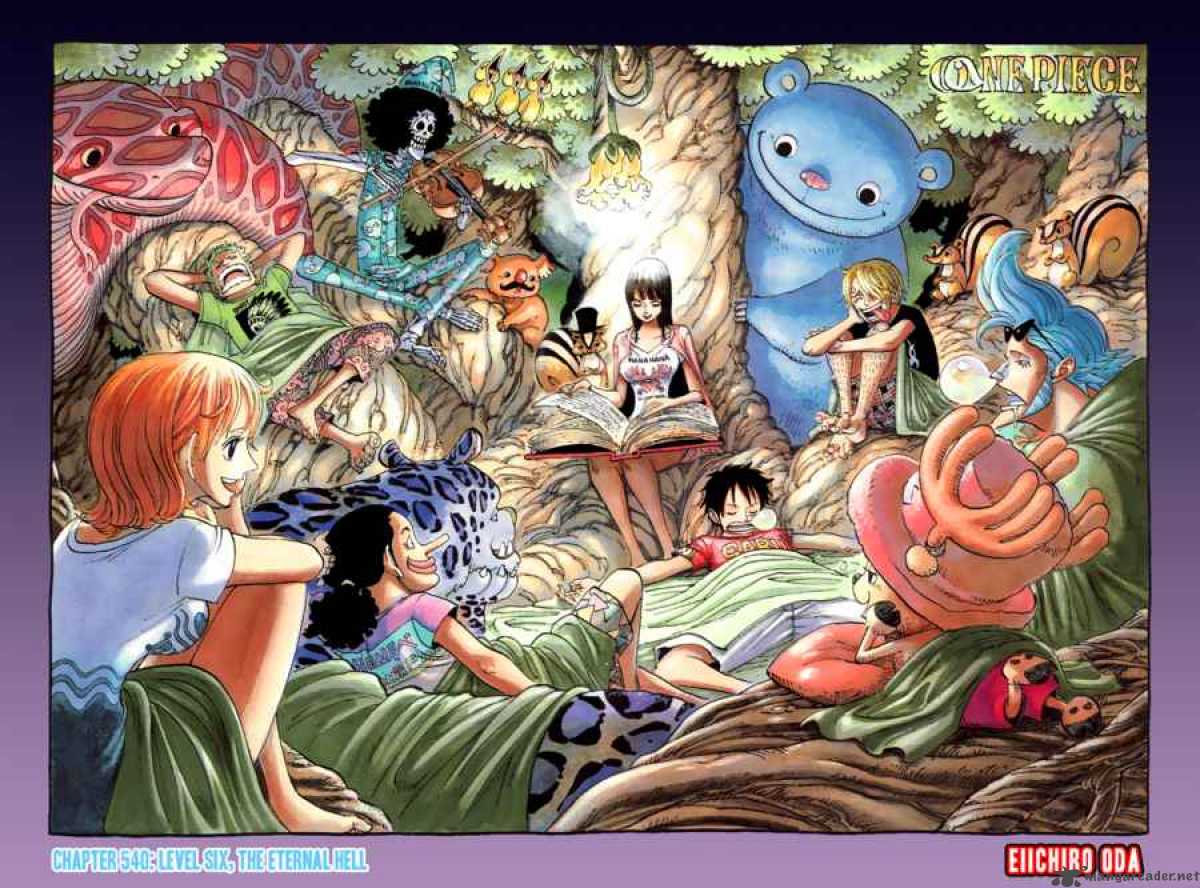 One Piece Chapter 540 page 2 - Chapter 540: Level 6 Eternal Hell