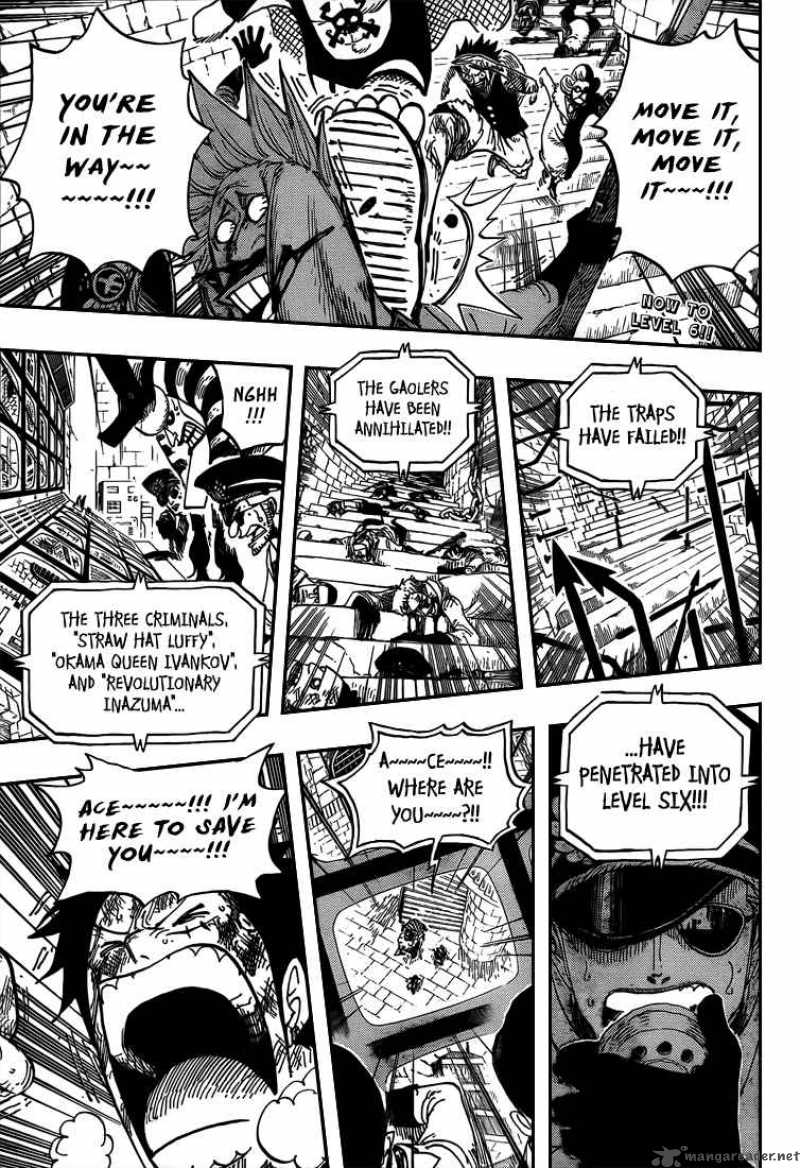 One Piece Chapter 540 page 3 - Chapter 540: Level 6 Eternal Hell