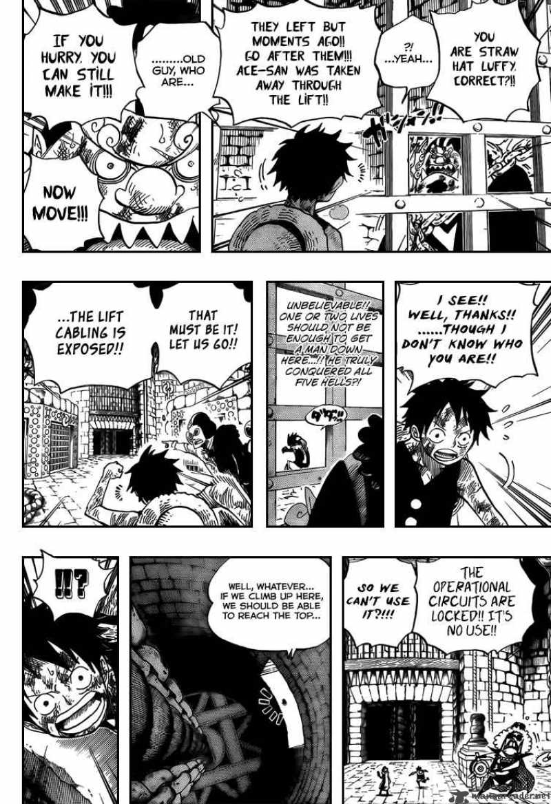 One Piece Chapter 540 page 5 - Chapter 540: Level 6 Eternal Hell