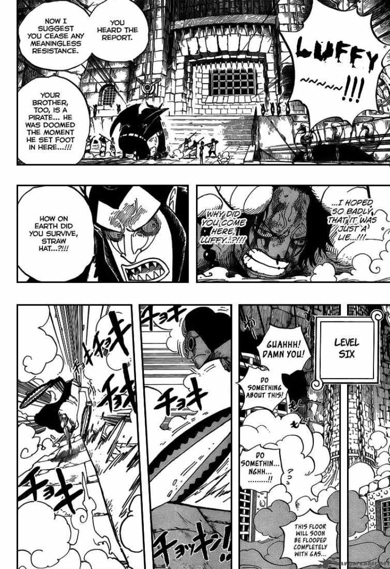 One Piece Chapter 540 page 9 - Chapter 540: Level 6 Eternal Hell