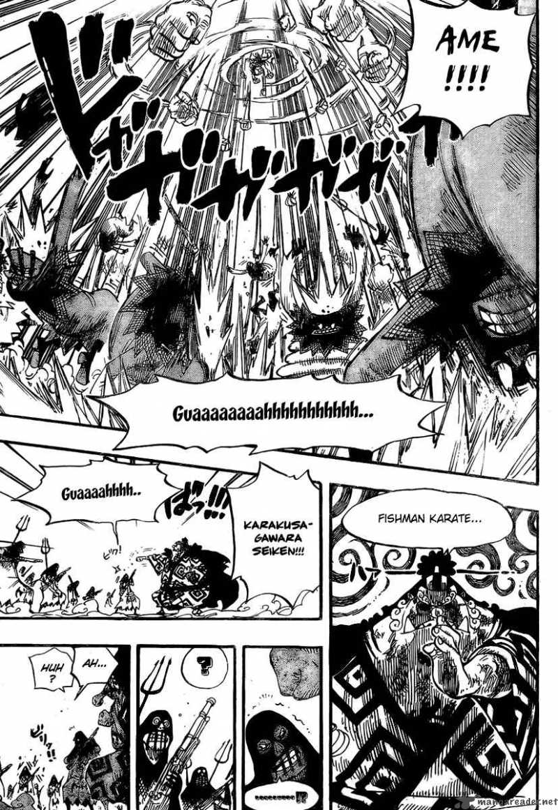 One Piece Chapter 541 page 11 - Chapter 541: The Likes of Which It Has Never Seen