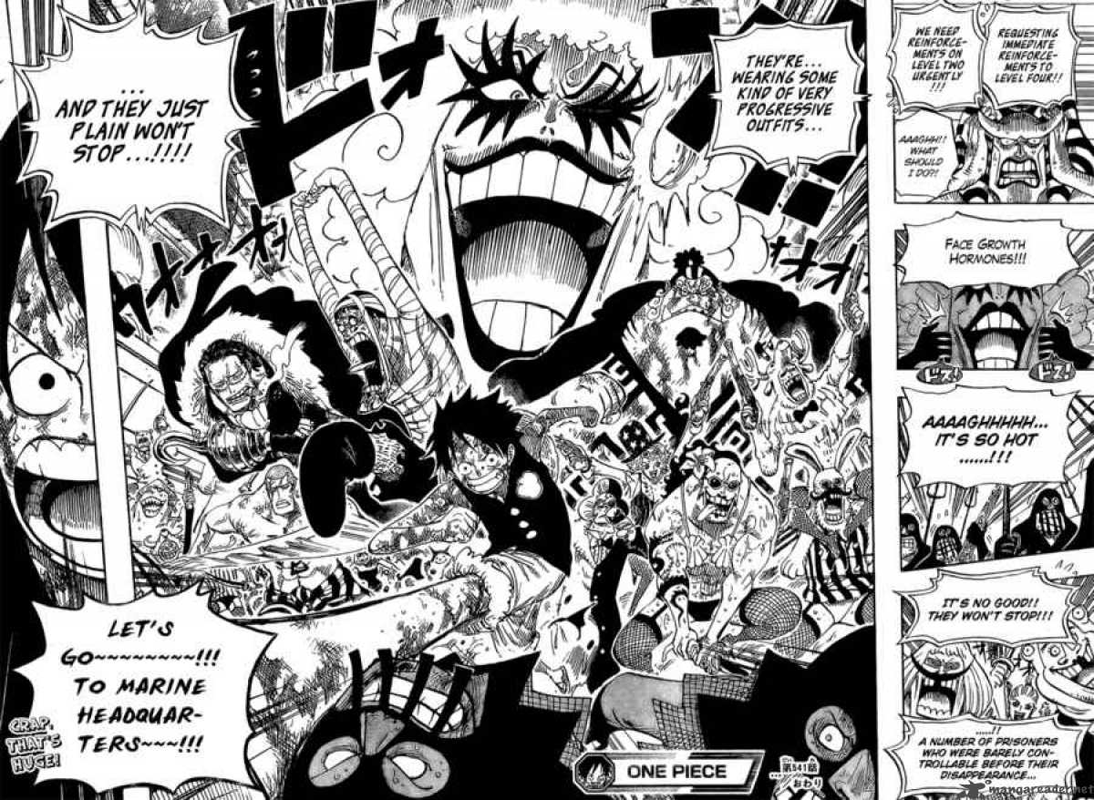 One Piece Chapter 541 page 17 - Chapter 541: The Likes of Which It Has Never Seen