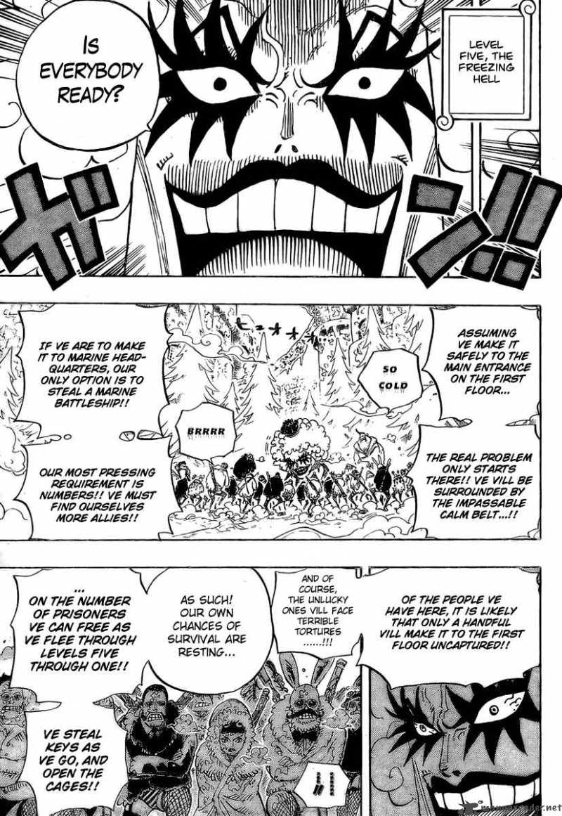 One Piece Chapter 541 page 5 - Chapter 541: The Likes of Which It Has Never Seen