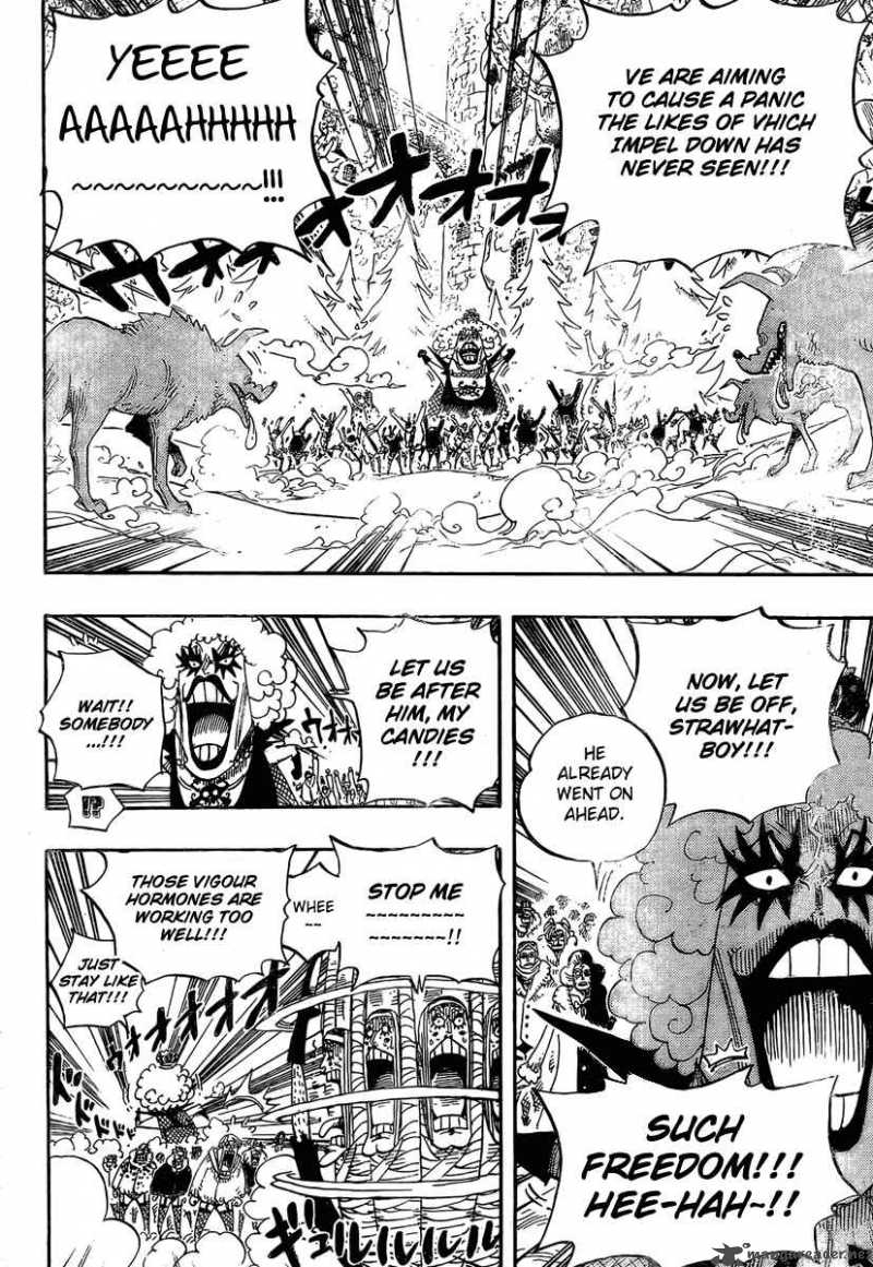 One Piece Chapter 541 page 6 - Chapter 541: The Likes of Which It Has Never Seen