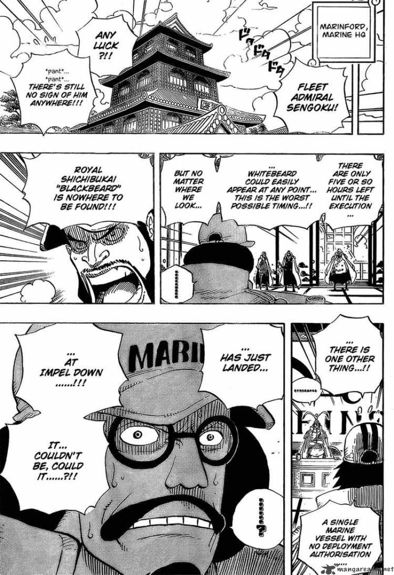 One Piece Chapter 542 page 3 - Chapter 542: Another Incident to Be Told
