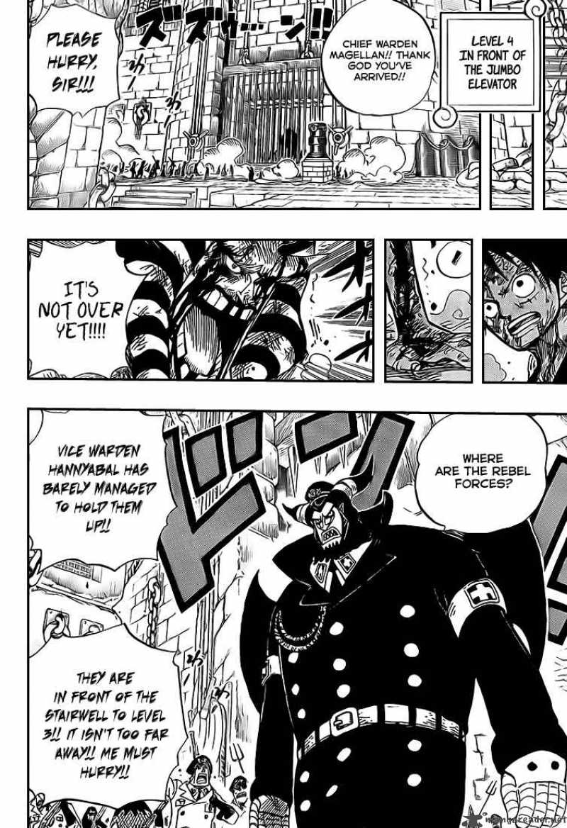 One Piece Chapter 543 page 10 - Chapter 543: Straw Hat and Blackbeard