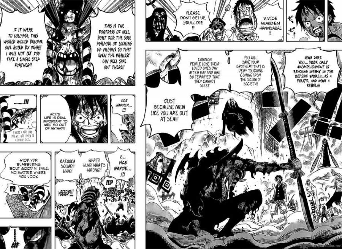 One Piece Chapter 543 page 12 - Chapter 543: Straw Hat and Blackbeard