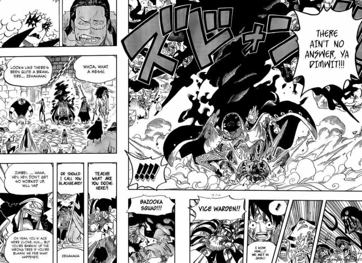 One Piece Chapter 543 page 13 - Chapter 543: Straw Hat and Blackbeard