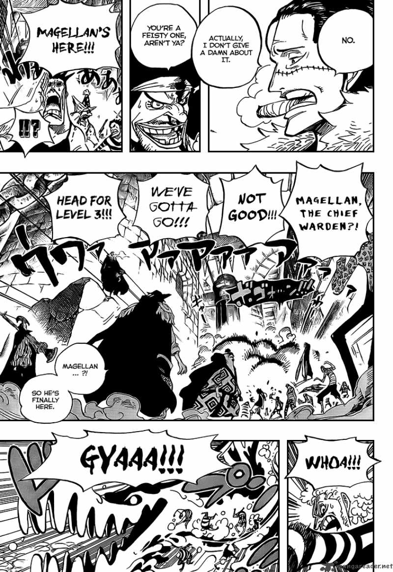 One Piece Chapter 544 page 10 - Chapter 544: The Lid to the Cauldron of Hell Opens