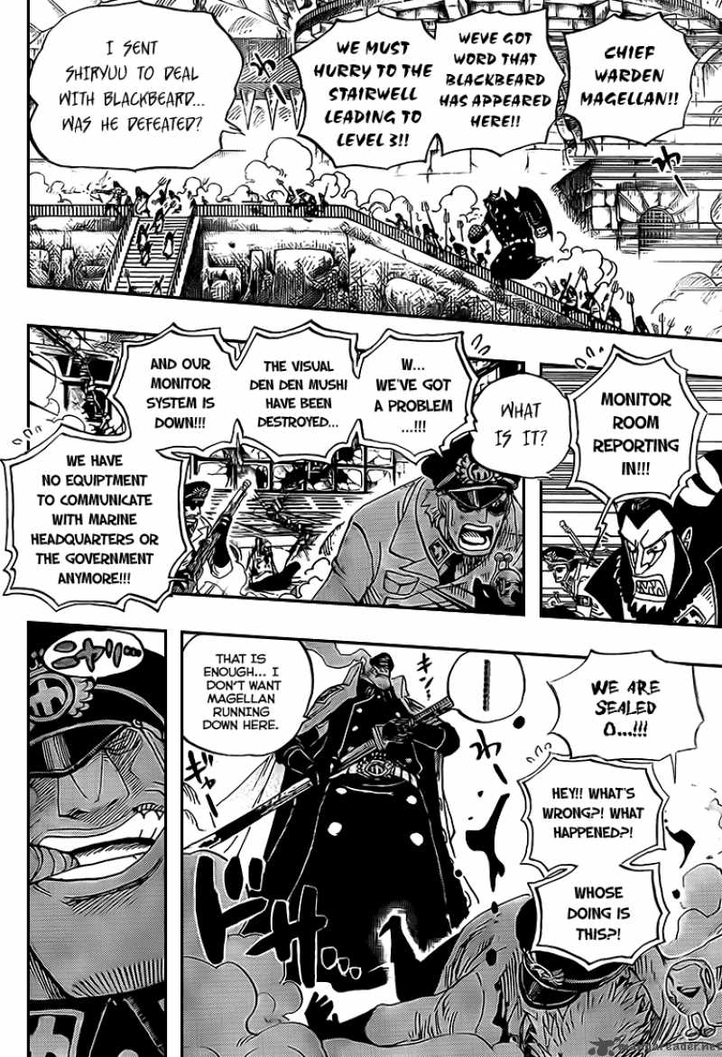 One Piece Chapter 544 page 13 - Chapter 544: The Lid to the Cauldron of Hell Opens