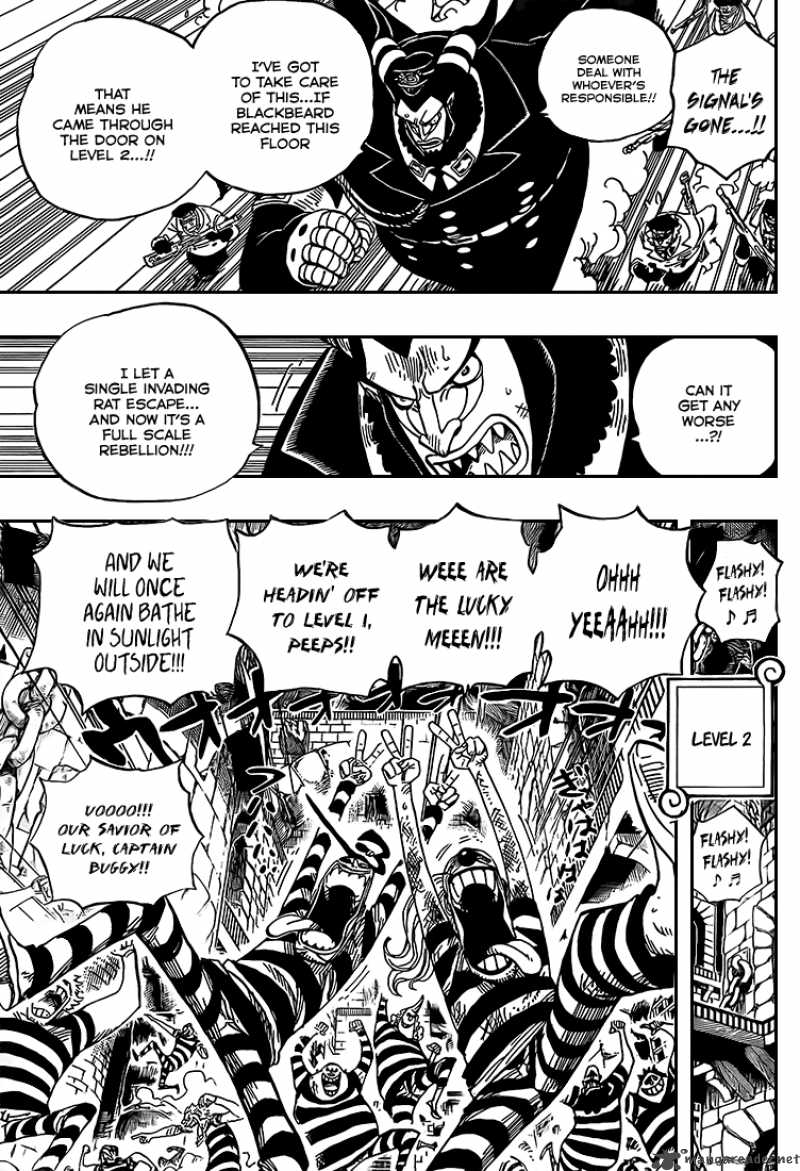 One Piece Chapter 544 page 14 - Chapter 544: The Lid to the Cauldron of Hell Opens