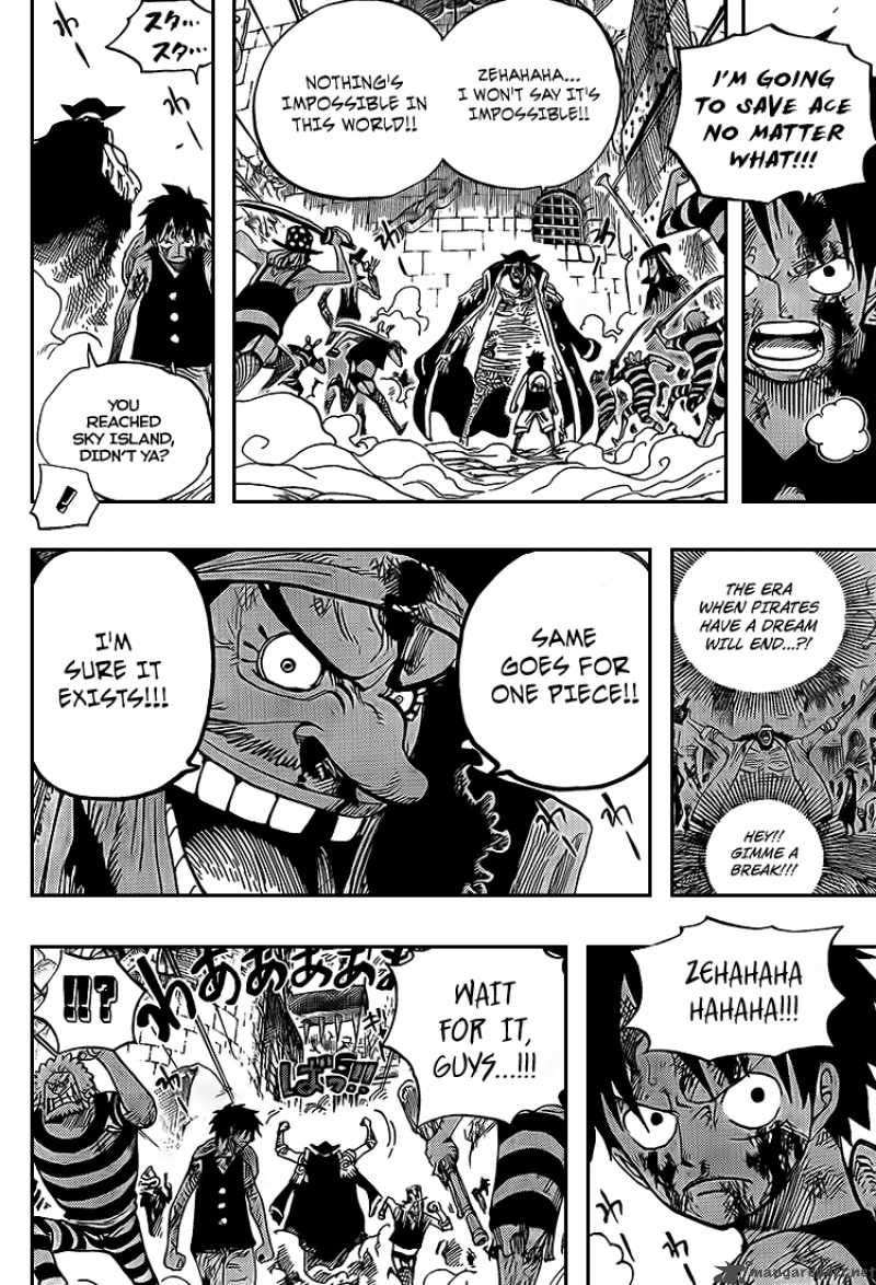 One Piece Chapter 544 page 15 - Chapter 544: The Lid to the Cauldron of Hell Opens