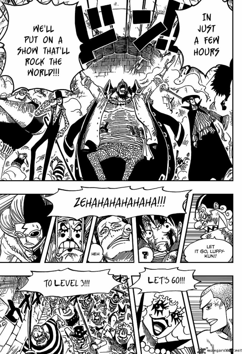 One Piece Chapter 544 page 16 - Chapter 544: The Lid to the Cauldron of Hell Opens