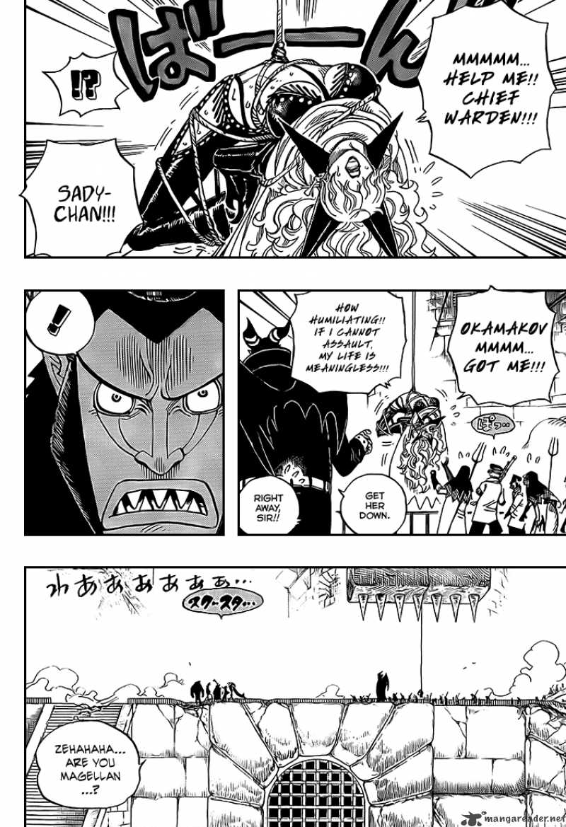 One Piece Chapter 544 page 17 - Chapter 544: The Lid to the Cauldron of Hell Opens