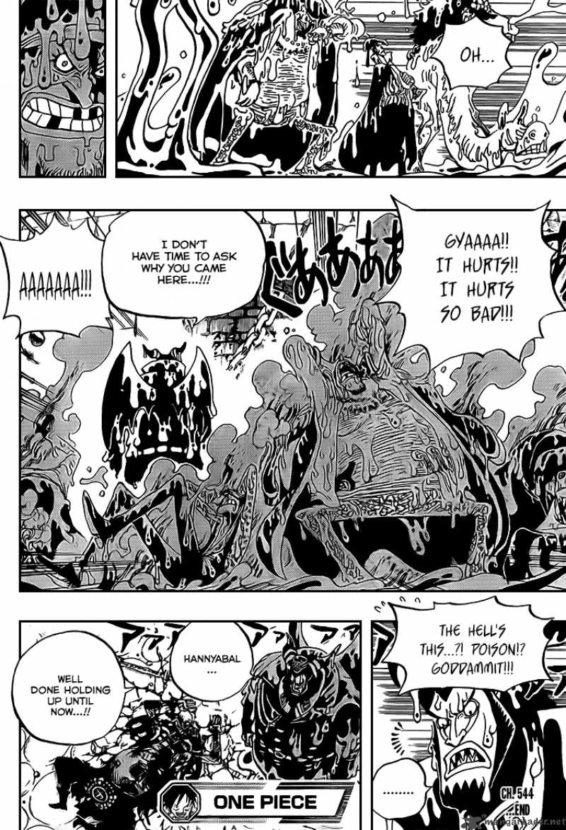 One Piece Chapter 544 page 19 - Chapter 544: The Lid to the Cauldron of Hell Opens