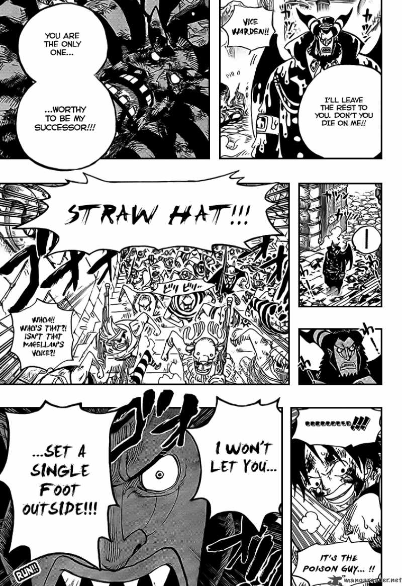 One Piece Chapter 544 page 20 - Chapter 544: The Lid to the Cauldron of Hell Opens