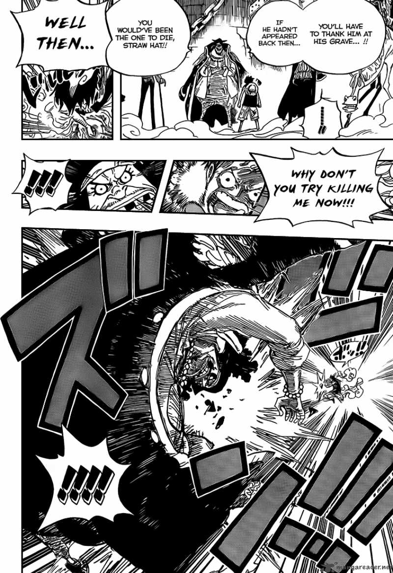 One Piece Chapter 544 page 5 - Chapter 544: The Lid to the Cauldron of Hell Opens