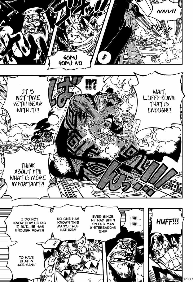 One Piece Chapter 544 page 8 - Chapter 544: The Lid to the Cauldron of Hell Opens