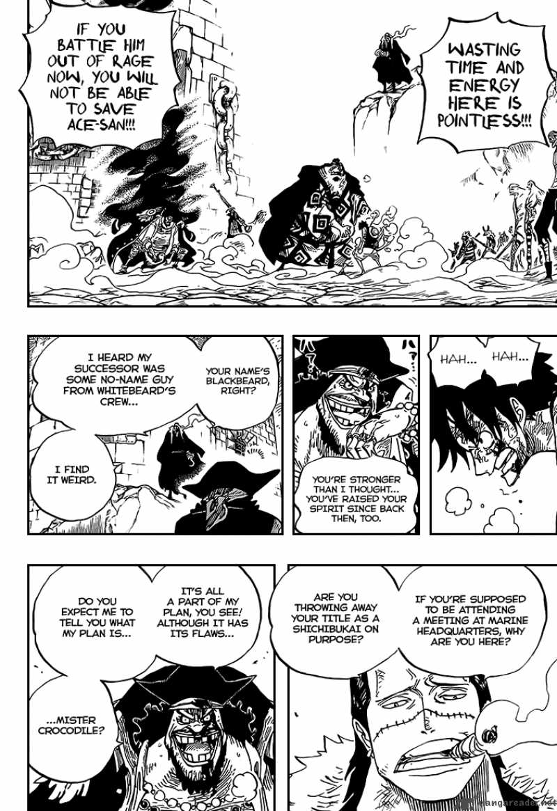 One Piece Chapter 544 page 9 - Chapter 544: The Lid to the Cauldron of Hell Opens