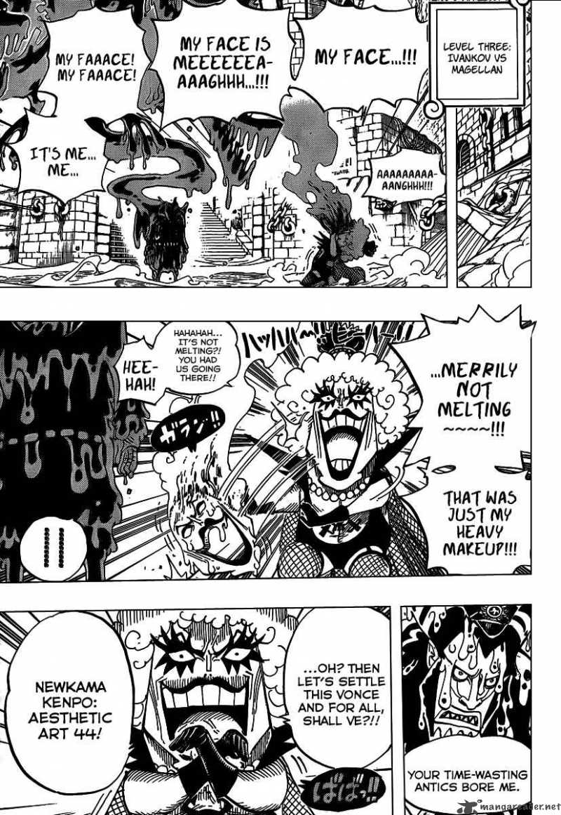 One Piece Chapter 545 page 10 - Chapter 545: To the Sunshine in Outside World