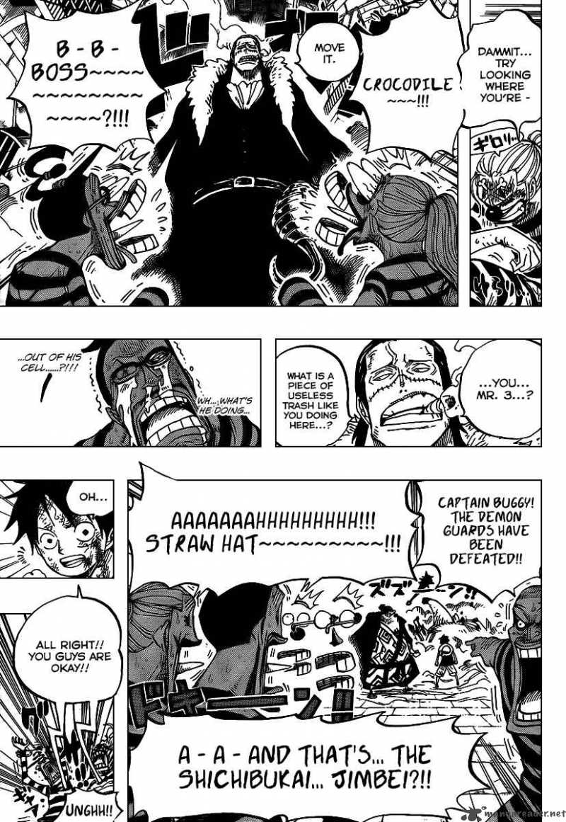 One Piece Chapter 545 page 14 - Chapter 545: To the Sunshine in Outside World