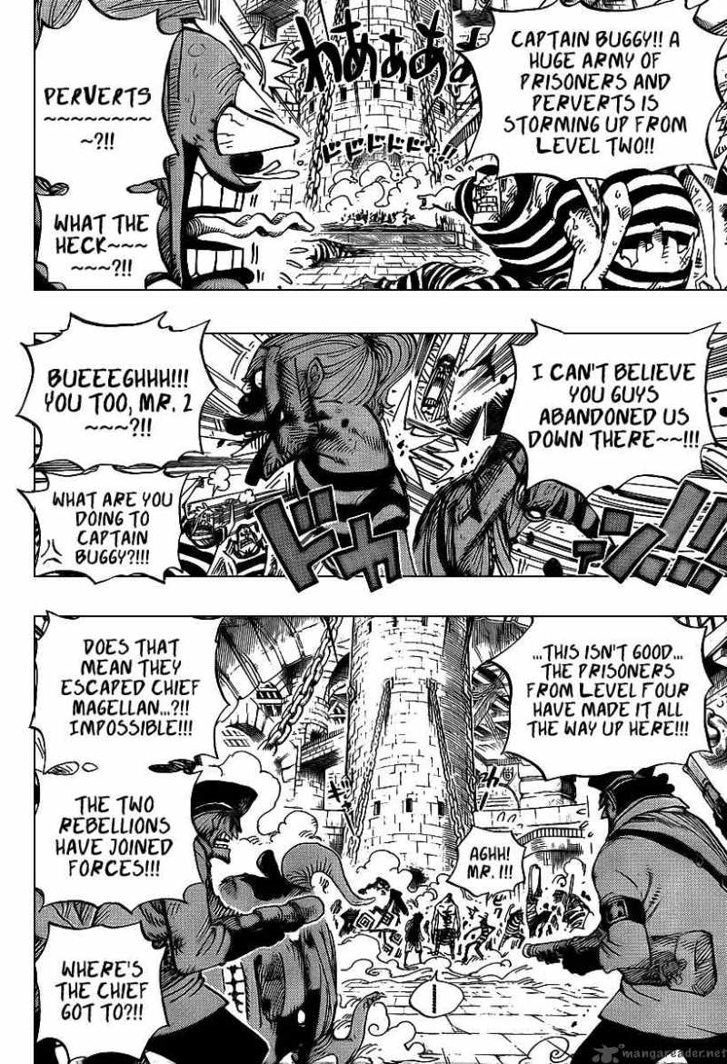One Piece Chapter 545 page 15 - Chapter 545: To the Sunshine in Outside World