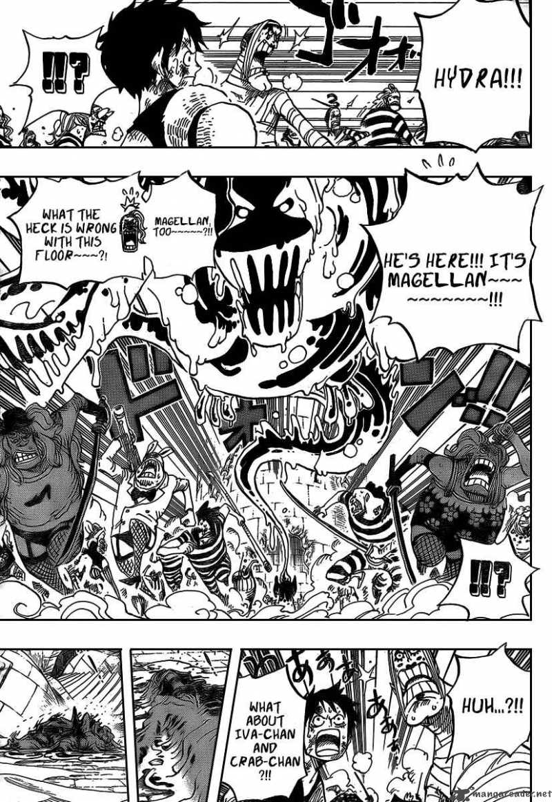 One Piece Chapter 545 page 16 - Chapter 545: To the Sunshine in Outside World