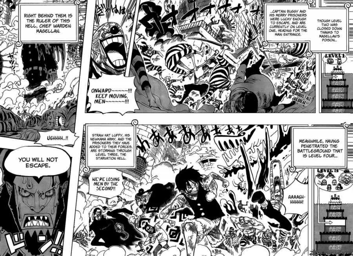 One Piece Chapter 545 page 2 - Chapter 545: To the Sunshine in Outside World