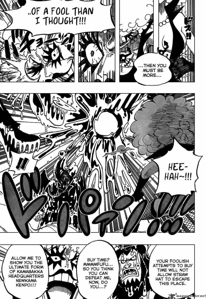 One Piece Chapter 545 page 8 - Chapter 545: To the Sunshine in Outside World