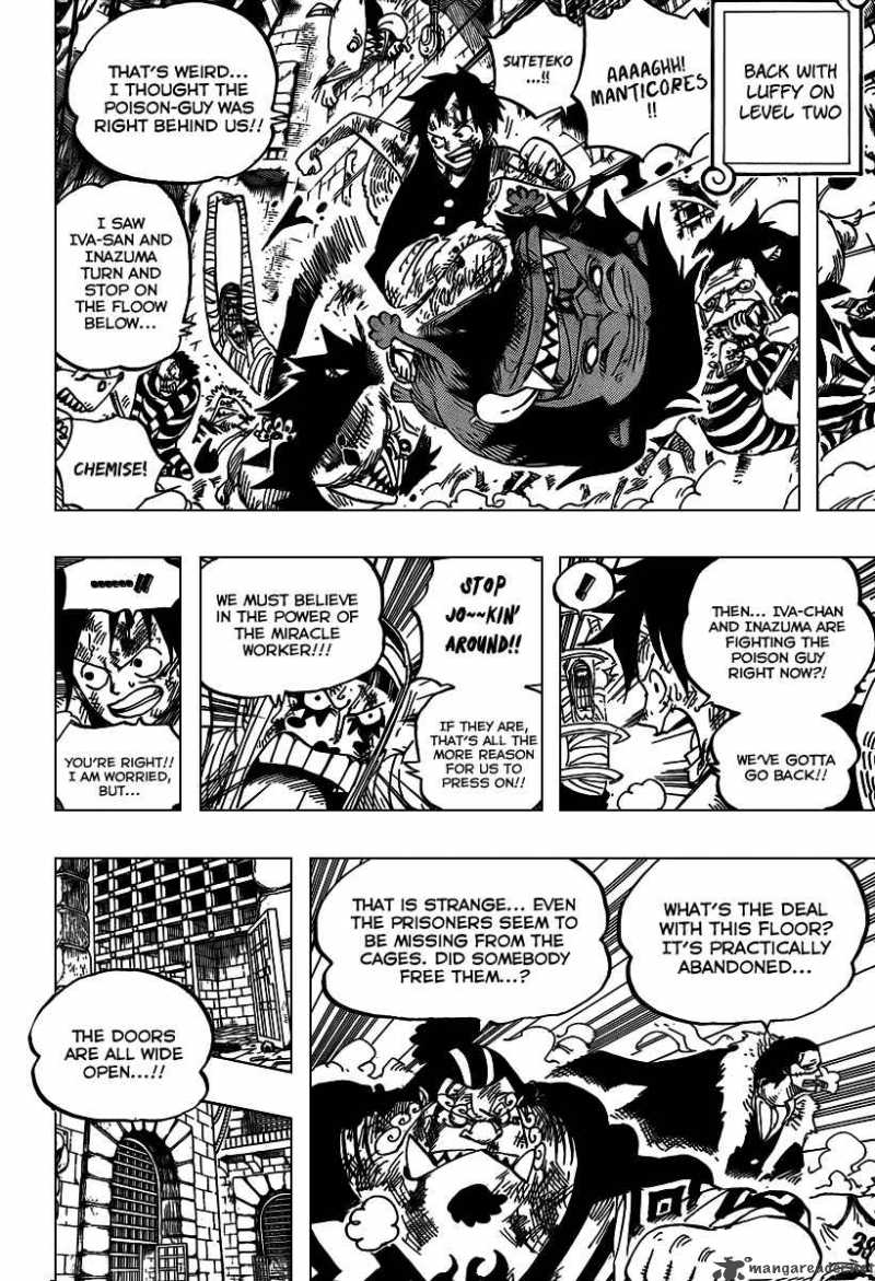 One Piece Chapter 545 page 9 - Chapter 545: To the Sunshine in Outside World