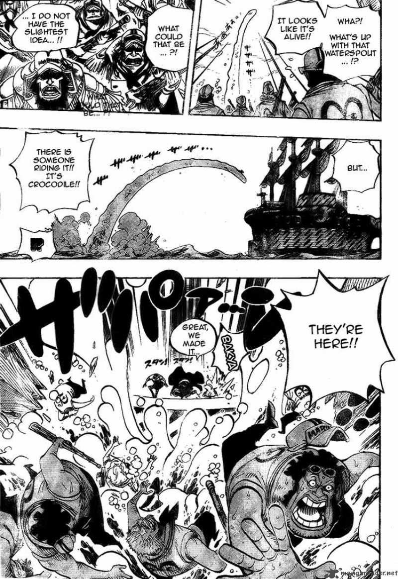 One Piece Chapter 546 page 14 - Chapter 546: Fish-Man Pirate Captain Jinbe, Warlord of the Sea