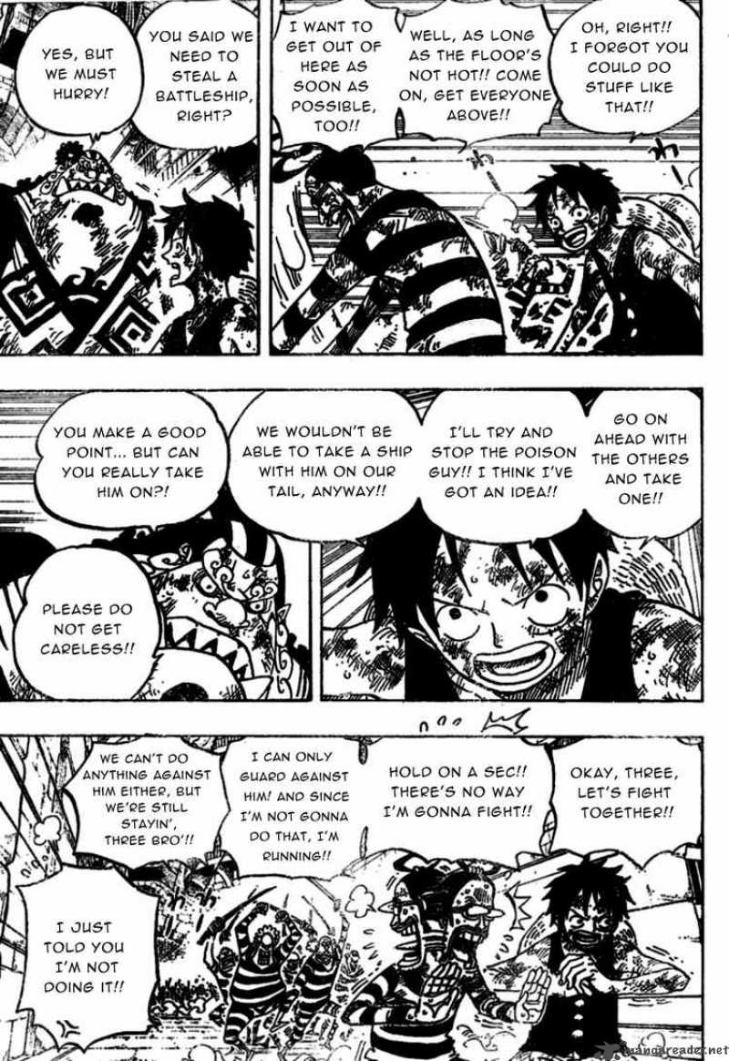 One Piece Chapter 546 page 3 - Chapter 546: Fish-Man Pirate Captain Jinbe, Warlord of the Sea