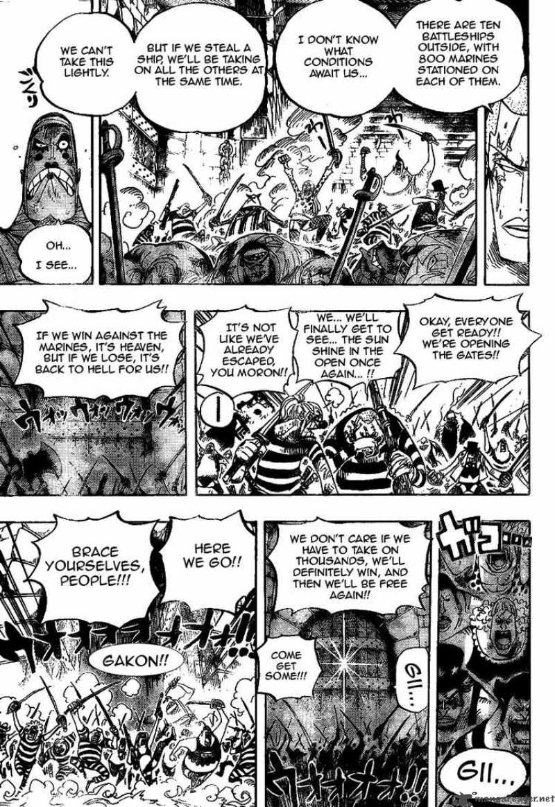 One Piece Chapter 546 page 7 - Chapter 546: Fish-Man Pirate Captain Jinbe, Warlord of the Sea