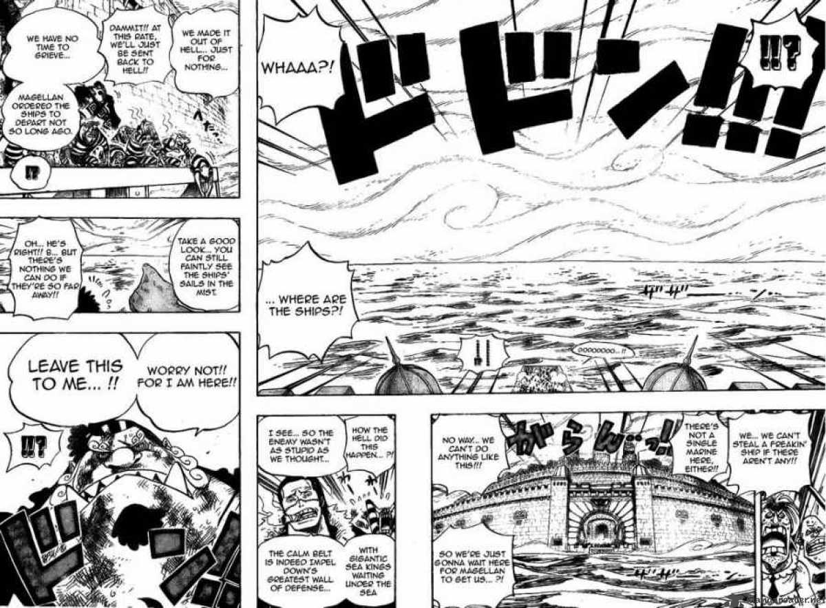 One Piece Chapter 546 page 8 - Chapter 546: Fish-Man Pirate Captain Jinbe, Warlord of the Sea