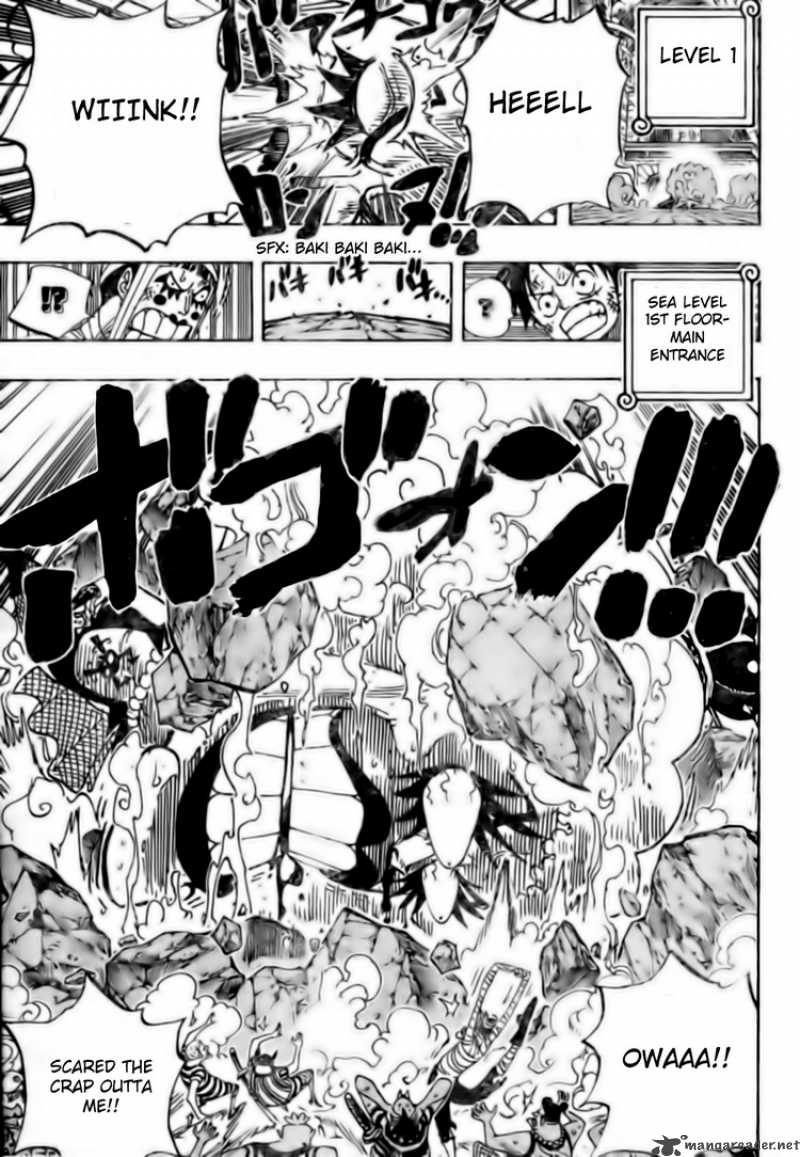 One Piece Chapter 547 page 10 - Chapter 547: Escaping the Island