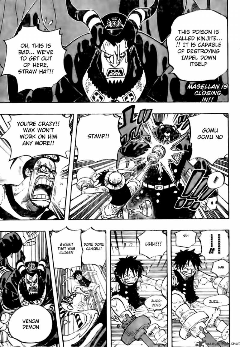 One Piece Chapter 547 page 3 - Chapter 547: Escaping the Island