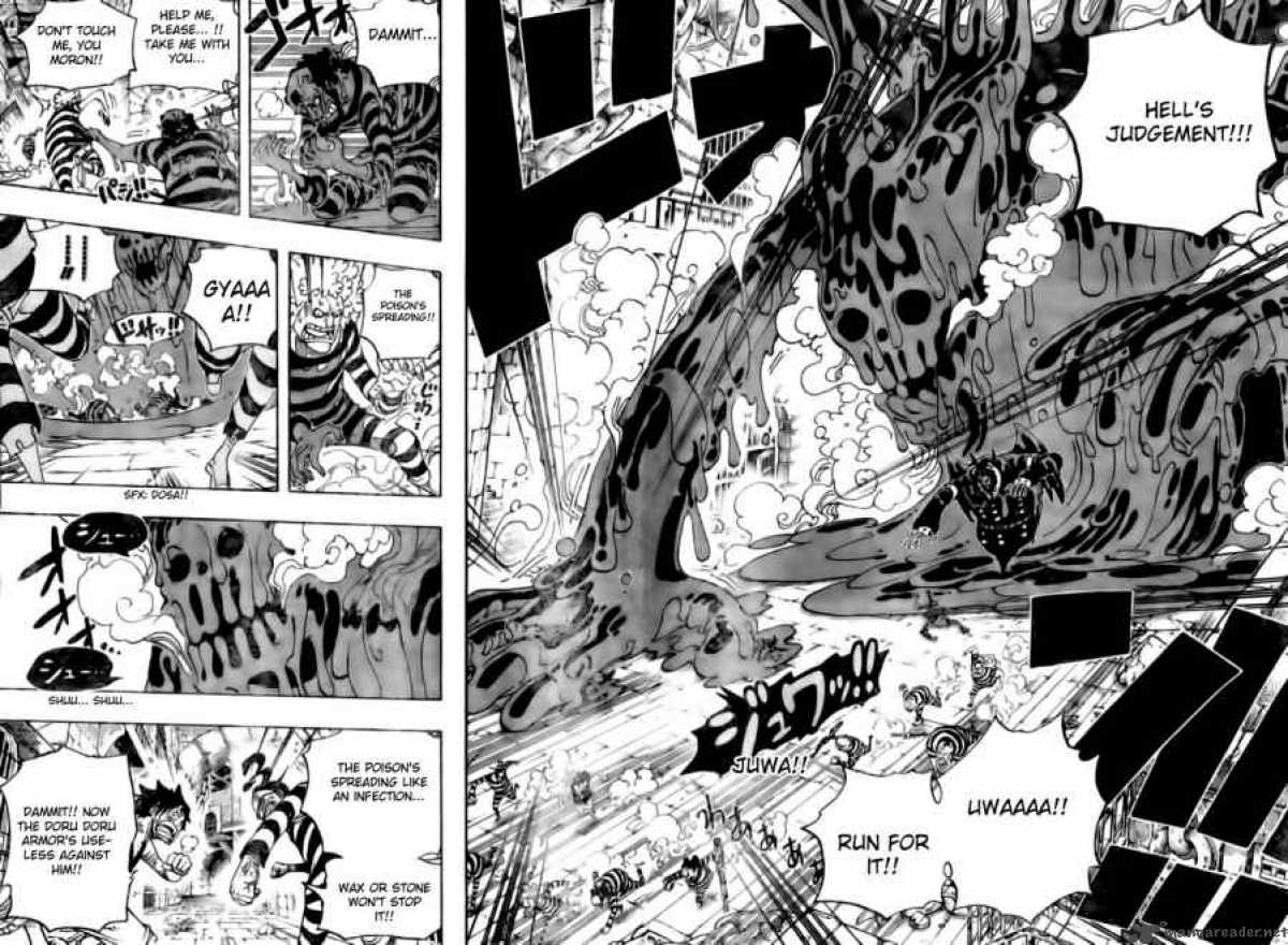 One Piece Chapter 547 page 4 - Chapter 547: Escaping the Island
