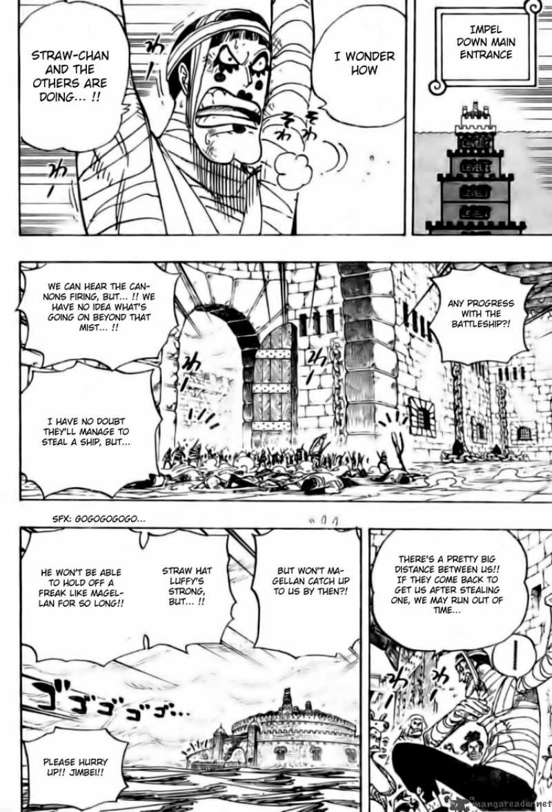 One Piece Chapter 547 page 5 - Chapter 547: Escaping the Island