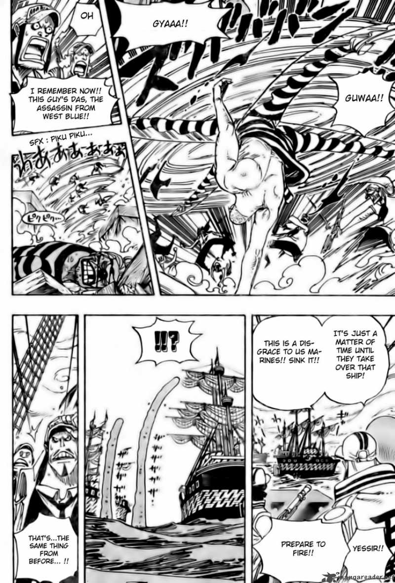 One Piece Chapter 547 page 7 - Chapter 547: Escaping the Island