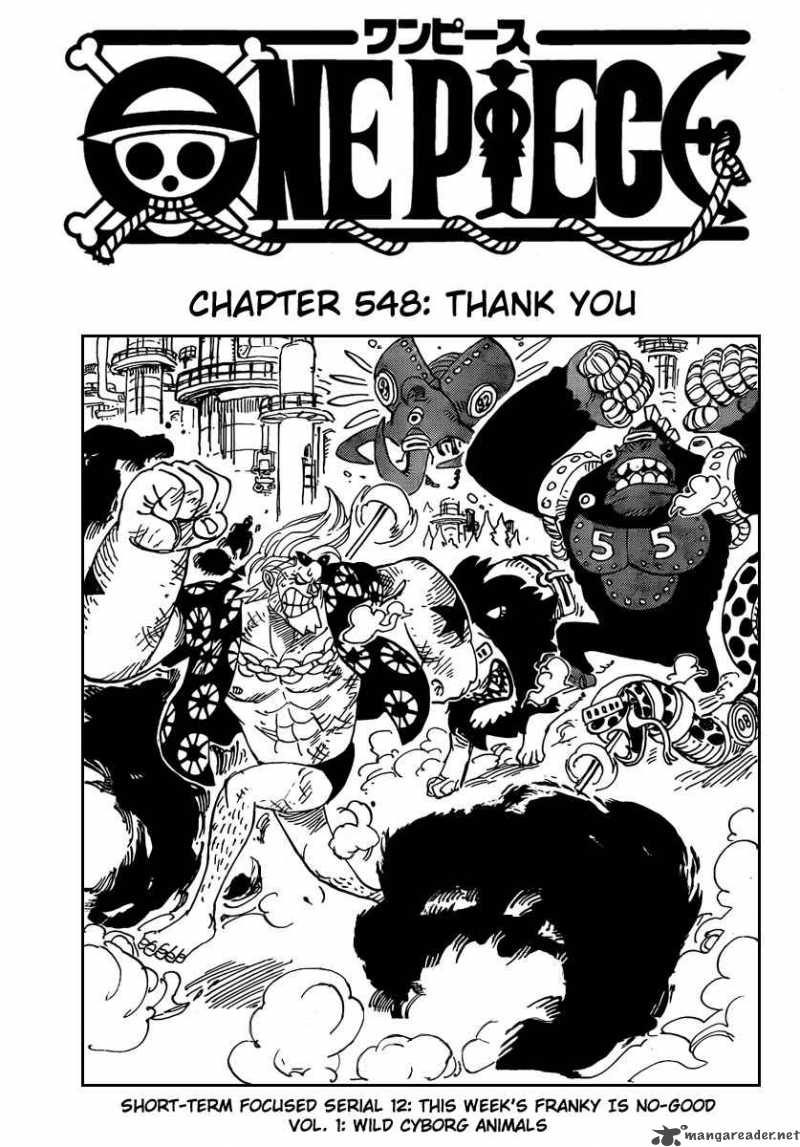 One Piece manga, chapter 548, page 2 of 22