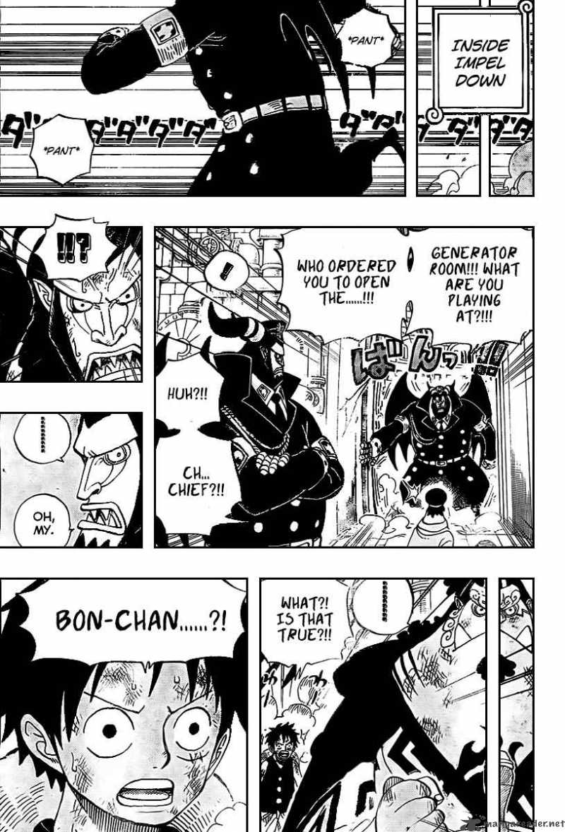 One Piece manga, chapter 548, page 11 of 22