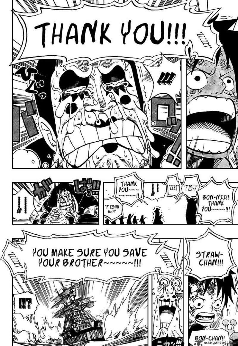 One Piece manga, chapter 548, page 16 of 22
